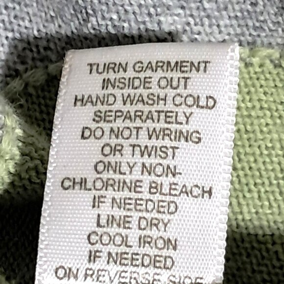 Pastel Dots Cardigan Sweater Womens 1X by CJ Banks Button Front Gray Pink Blue Y - Picture 8 of 8